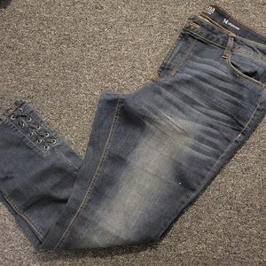 ANA ankle detail Skinny Jeggings. Sz. 14